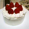 快くん's cooksnap of when they made シンプル❤苺のショートケーキ.