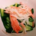 美貴姉's cooksnap of when they made キュウリとカニカマの酢の物.