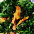 maijiro's cooksnap of when they made あっという間！オシャレ〜な春菊のサラダ.