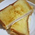 sweet_rose's cooksnap of when they made 簡単★カフェ風クロックムッシュ★.