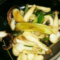 まゆみにー27's cooksnap of when they made イカ下足とネギの生姜麺つゆ焼き.