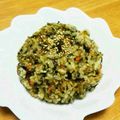 ☆かぼちゃのおばけ☆'s cooksnap of when they made ランチに＊ツナと小松菜のチャーハン.