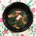 なつき☆ミ's cooksnap of when they made 炒めなめこと☆ベーコンのとろみスープ.