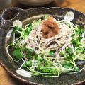YUKIKI☆'s cooksnap of when they made 梅でさっぱり　ゴマだれで大根入りお蕎麦　.