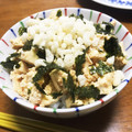 YUKIKI☆'s cooksnap of when they made 火を使わずに簡単ごはん！たぬき豆腐丼.