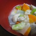 ♪みさきち♪'s cooksnap of when they made 生モツから作るモツ煮（味噌味）☆.