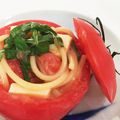 りん♫'s cooksnap of when they made まるごとトマトカップのパスタサラダ.
