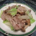 ジョングレ's cooksnap of when they made ❇きのこ❇が美味しい肉野菜炒め☺.