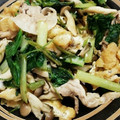 quuumi0702's cooksnap of when they made 激ウマほうれん草と豚肉と油揚げのバタポン.