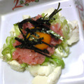 kbitch's cooksnap of when they made 夏☆男前つまみ『まぐろ✿塩ユッケ 』...✿2種の海苔巻き.