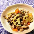 スピカ113号's cooksnap of when they made れんこんと豚のバルサミコ風味〈やよい会〉.
