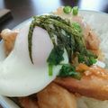 なかなか子's cooksnap of when they made 丑の日☆うなぎのたれで照り焼きチキン丼♪.