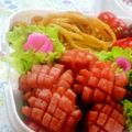 キャシーキャサリン's cooksnap of when they made 全部持ち上がらない！お弁当の焼きそば.