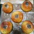 ameうめ's cooksnap of when they made HB捏ね～かぼちゃパン・かぼちゃあんぱん.