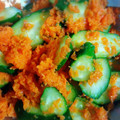 クックTCIZYI☆'s cooksnap of when they made 簡単♪ 胡瓜と摩り下ろし人参のサラダ☆.
