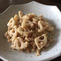 ☆いな子☆'s cooksnap of when they made ぱぱっと！豚ひき肉とレンコンの炒め物.