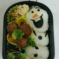 ゆかたんッ's cooksnap of when they made アナ雪＊オラフ弁当.