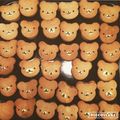 あすぽぽぽぽーん's cooksnap of when they made 可愛い♪リラックマ風チョコサンドクッキー.