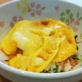 あおくま。's cooksnap of when they made 鮭バターオムライス.