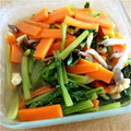 いわのすけ's cooksnap of when they made 簡単 時短 小松菜とあげの煮物.