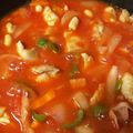 クックRWD0W9☆'s cooksnap of when they made 鶏肉と大豆のトマト煮込み♪.