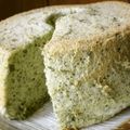 サイエンスまま's cooksnap of when they made モロヘイヤ★シフォンケーキ.