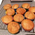 AMAKIWI's cooksnap of when they made ふんわり♡ココアとバナナのマフィン.