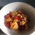 たんぽぽ茶々's cooksnap of when they made 中国家庭料理の定番「トマトと卵炒め」.