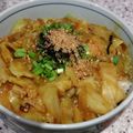 Akosua's cooksnap of when they made ツナとキャベツのカレー丼.