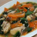 ティンク・R's cooksnap of when they made 鶏肉ホウレン草オイスターニンニクあんかけ.