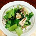 まるりゅう's cooksnap of when they made パパッと一品☆チンゲン菜と揚げの昆布炒め.