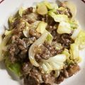 kisanta's cooksnap of when they made 牛肉とキャベツの味噌炒め.