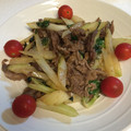 どんあゆみ's cooksnap of when they made 簡単すぎる！？牛肉とセロリの炒め物.