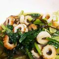 ももじろす's cooksnap of when they made 小松菜の塩こぶ炒め.