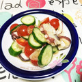 maoime's cooksnap of when they made ★トマトとタコのマリネ★.