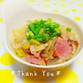 inyako's cooksnap of when they made 【白菜と春雨のスープ】.