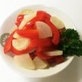 カヘルさん's cooksnap of when they made 大根とパプリカのコンソメバターソテー♡.