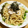 ＊実月＊'s cooksnap of when they made 冷やしごま＆たまうどん.