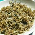 Shiё's cooksnap of when they made 料亭の味★ちりめん山椒.