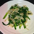 クックTT7B1Y☆'s cooksnap of when they made ニラとモヤシの簡単ナムル.