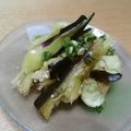 みけねこやよい's cooksnap of when they made 今が旬♪簡単すぎ！水なすのお刺身　サラダ.