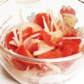 もっちもっちぃ's cooksnap of when they made トマト嫌いにも！簡単トマトのマリネ.