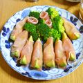 つちかな's cooksnap of when they made 1分でできる。アボカドの生ハム巻き！.