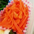 みつきやよい's cooksnap of when they made 簡単　お弁当に便利　3分で人参ナムル.