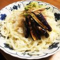いちごちぉこ's cooksnap of when they made ごま風味♪茄子入り冷やしうどん.