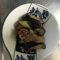 クックTSMH0M☆'s cooksnap of when they made 豚こまと茄子・葱❀甘辛味噌炒め.
