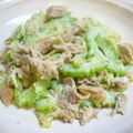 チャーミル's cooksnap of when they made ゴーヤのツナマヨ炒め.