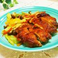 旦那は皿洗い's cooksnap of when they made 　鶏肉　照り焼き　ハチミツで♪.