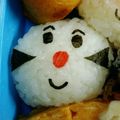 にゃん。にゃん。's cooksnap of when they made 簡単キャラ弁♡アンパンマンとこむすびまん.