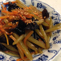 ｎａｔｔｎ's cooksnap of when they made ヘルシー☆フキときくらげのごま風味炒め煮.